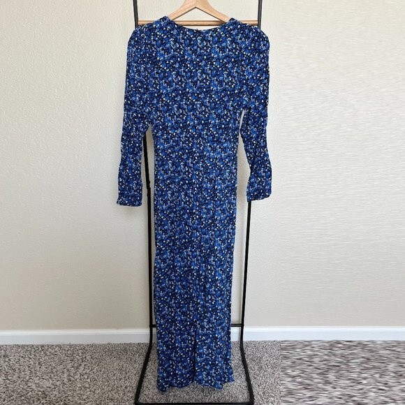 Zara Floral Dress Size M - Picture 4 of 8